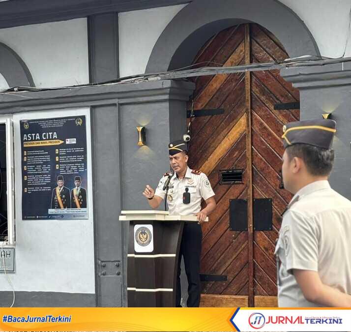 Kepala Rutan Kelas IIB Batusangkar, Reza Aulia Kurniawan. (Foto Dion/Timesindonesia).