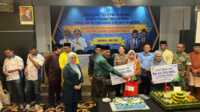 BPJS Ketenagakerjaan Karimun hari buruh BPJS Ketenagakerjaan Cabang Karimun bersama Bupati Karimun Iskandarsyah, Wakil Bupati Rocky Marciano Bawole, perwakilan perusahaan dan buruh memperingati Hari Buruh Internasional atau May Day 2026 di Hotel Aston Karimun City, Jumat (1/5/2026). (BPJS Ketenagakerjaan Karimun)
