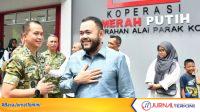 Wali Kota Padang, Fadly Amran Ikuti Peluncuran Nasional KDKMP. (Foto Prokopim Padang).