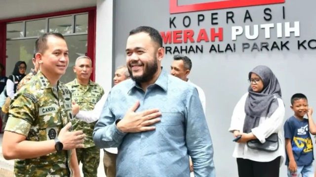 Wali Kota Padang, Fadly Amran Ikuti Peluncuran Nasional KDKMP. (Foto Prokopim Padang).