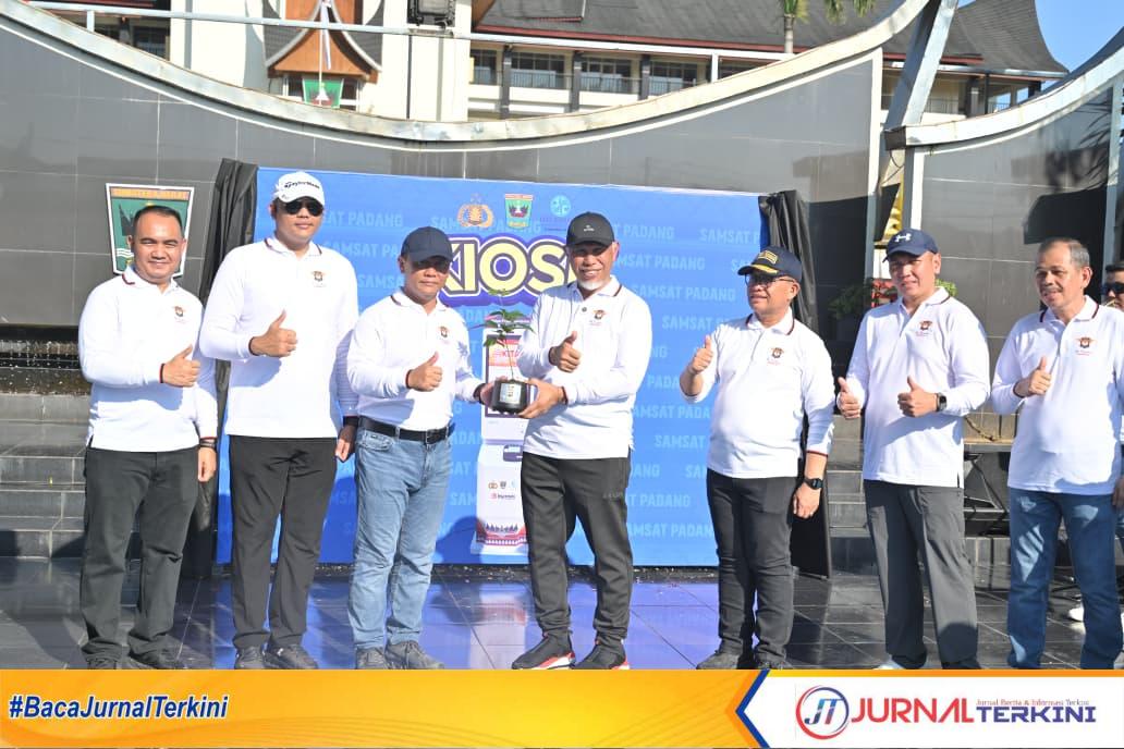 Kegiatan Launching Soft Opening Pelayanan SAMSAT Kiosk. (Foto Istimewa).