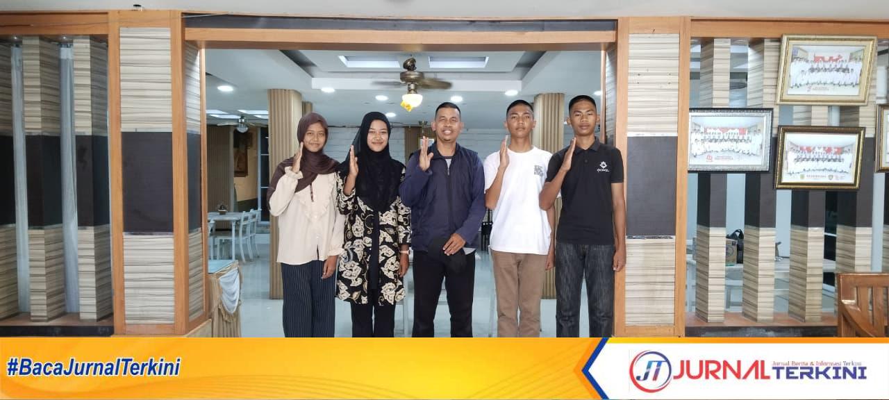 Ket Foto: empat pelajar asal Inhil akan mengikuti Seleksi Paskibraka tingkat provinsi Riau