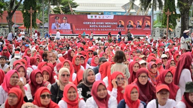 Kegiatan Gebyar Gebu Minang Kota Padang. (Foto Adpim Sumbar).