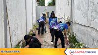 Rutan Batusangkar gelar kegiatan kerja bakti bersihkan lingkungan. (Foto Humas Rutan Batusangkar).
