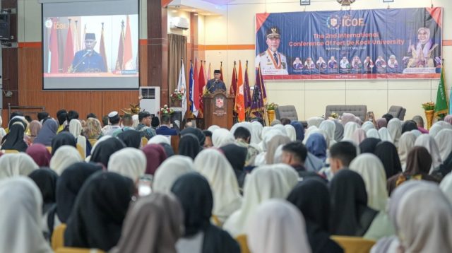 Seminar ICOF 2026 Universitas Fort De Kock. (Foto Adpim Sumbar).