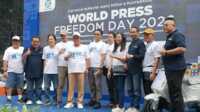 Media homeless vs verifikasi dewan pers Fun Walk Dewan Pers dalam rangka World Press Freedom Day (WPFD) 2026