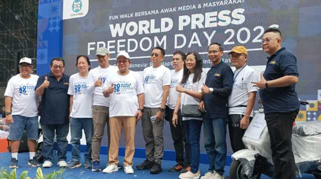 Fun Walk Dewan Pers dalam rangka World Press Freedom Day (WPFD) 2026