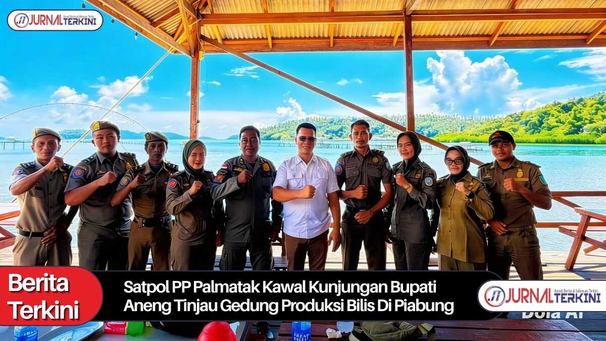 bupati aneng tinjau gedung produksi bilis di piabung Bupati Anambas Aneng tinjau gedung produksi bilis di Piabung