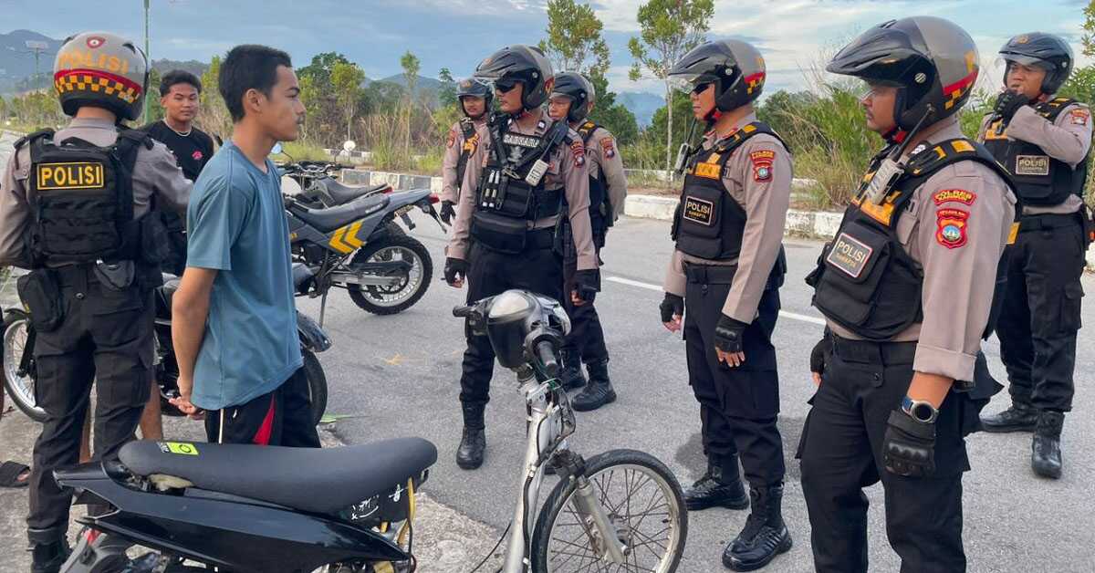 patroli presisi samapta polres karimun Sat Samapta Polres Karimun patroli perintis presisi
