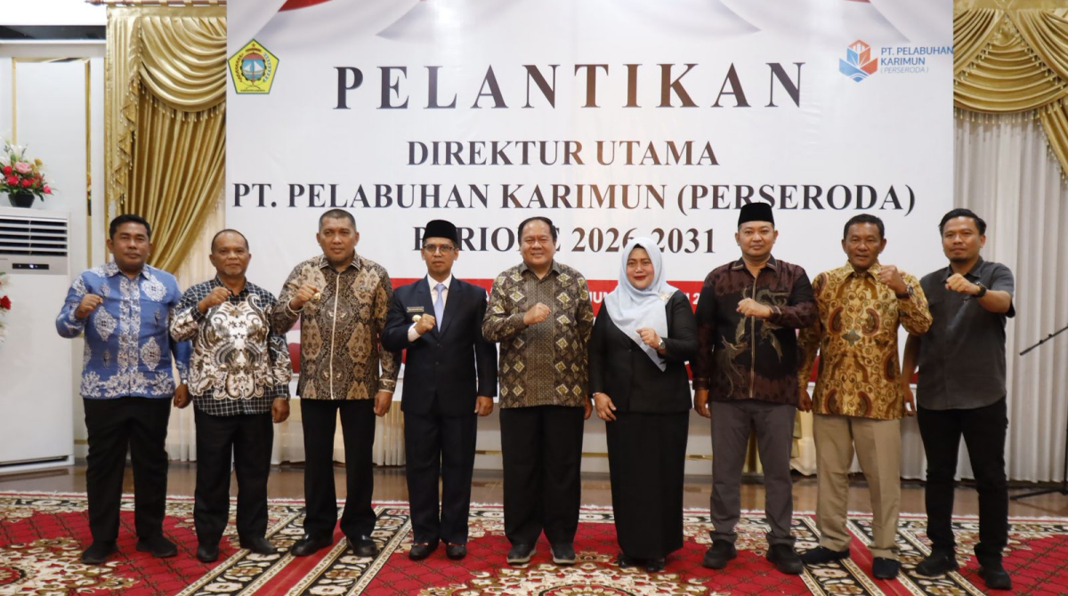 Pelantikan Direktur Utama PT Pelabuhan Karimun (Perseroda)