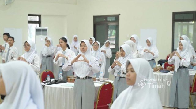 Program beasiswa PT Timah di SMAN 1 Pemali