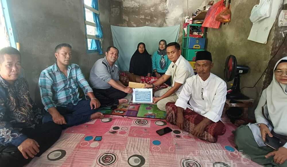 pt timah bantu biaya pengobatan warga Karimun pt timah beri bantuan warga karena mengidap kanker