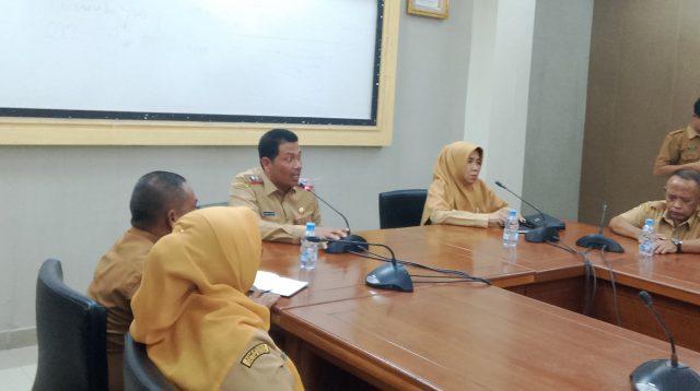 sekda Anambas Pimpin rapat persiapan pawai takbir idul adha