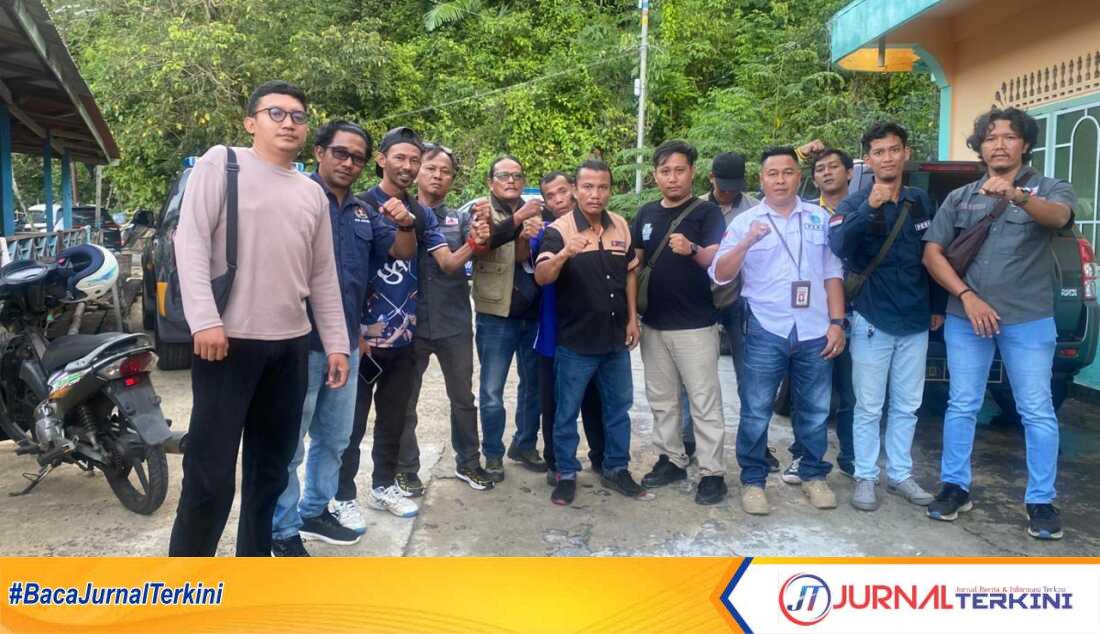 wartawan Anambas Sejumlah wartawan di Anambas kecewa protokoler kunjungan Kapolda Kepri berubah-ubah. (JurnalTerkini.id/fendi)