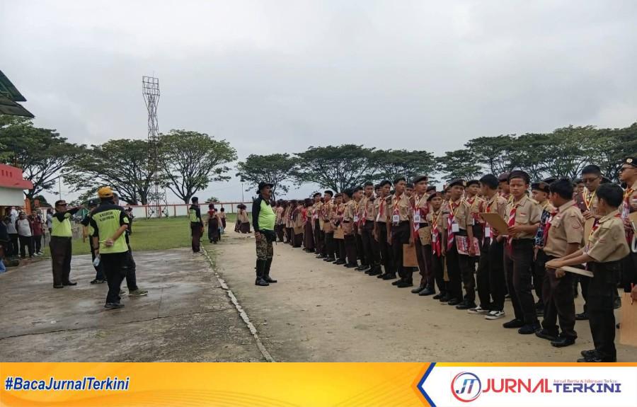Seleksi Pramuka Kabupaten Solok Menuju Jambore Nasional 2026 Dimulai. (Foto Kominfo Kab Solok).