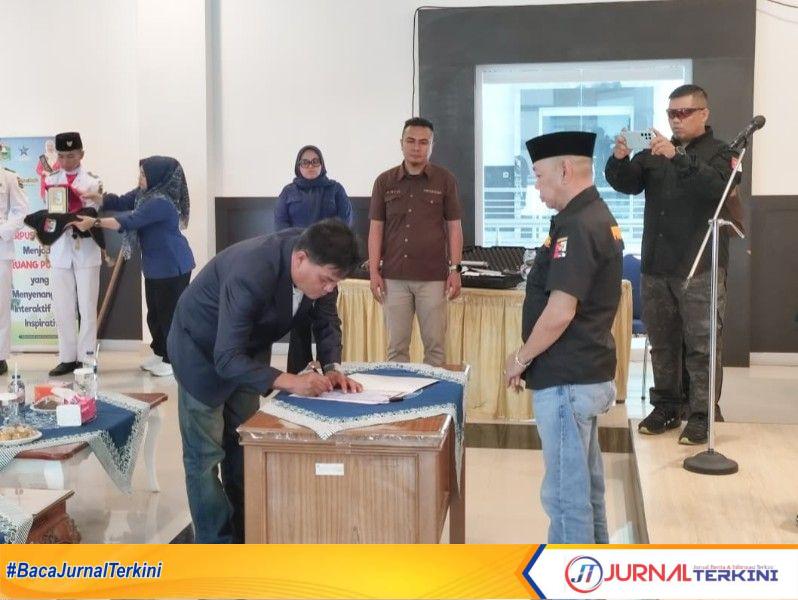 Pelantikan Perbakin Kabupaten Solok. (Foto Kominfo Kab Solok).