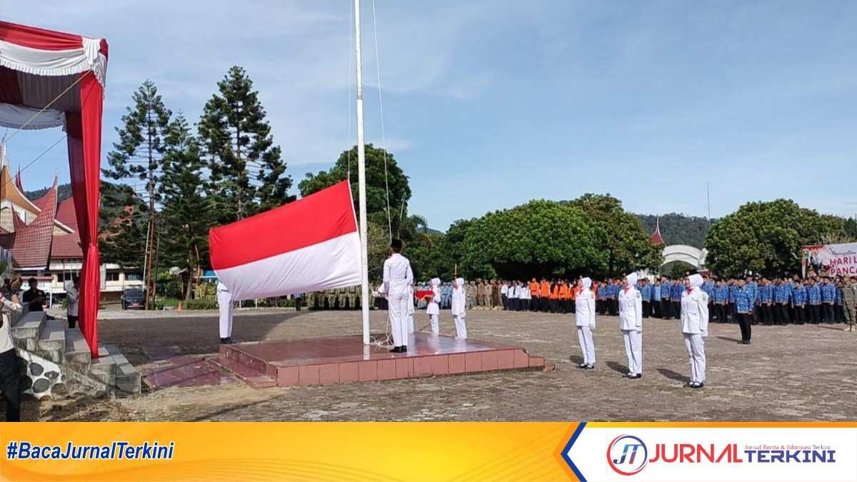 Upacara Peringatan Hari Lahir Pancasila. (Foto Kominfo Kab Solok).