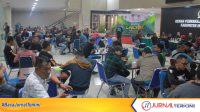 IMG-20260612-WA0010 Ket Foto: Suasana di Gedung DPRD kabupaten Indragiri Hilir saat meriahkan milad Inhil ke 61 dengan melaksanakan pertandingan batu lacak, Selasa malam (9/6).