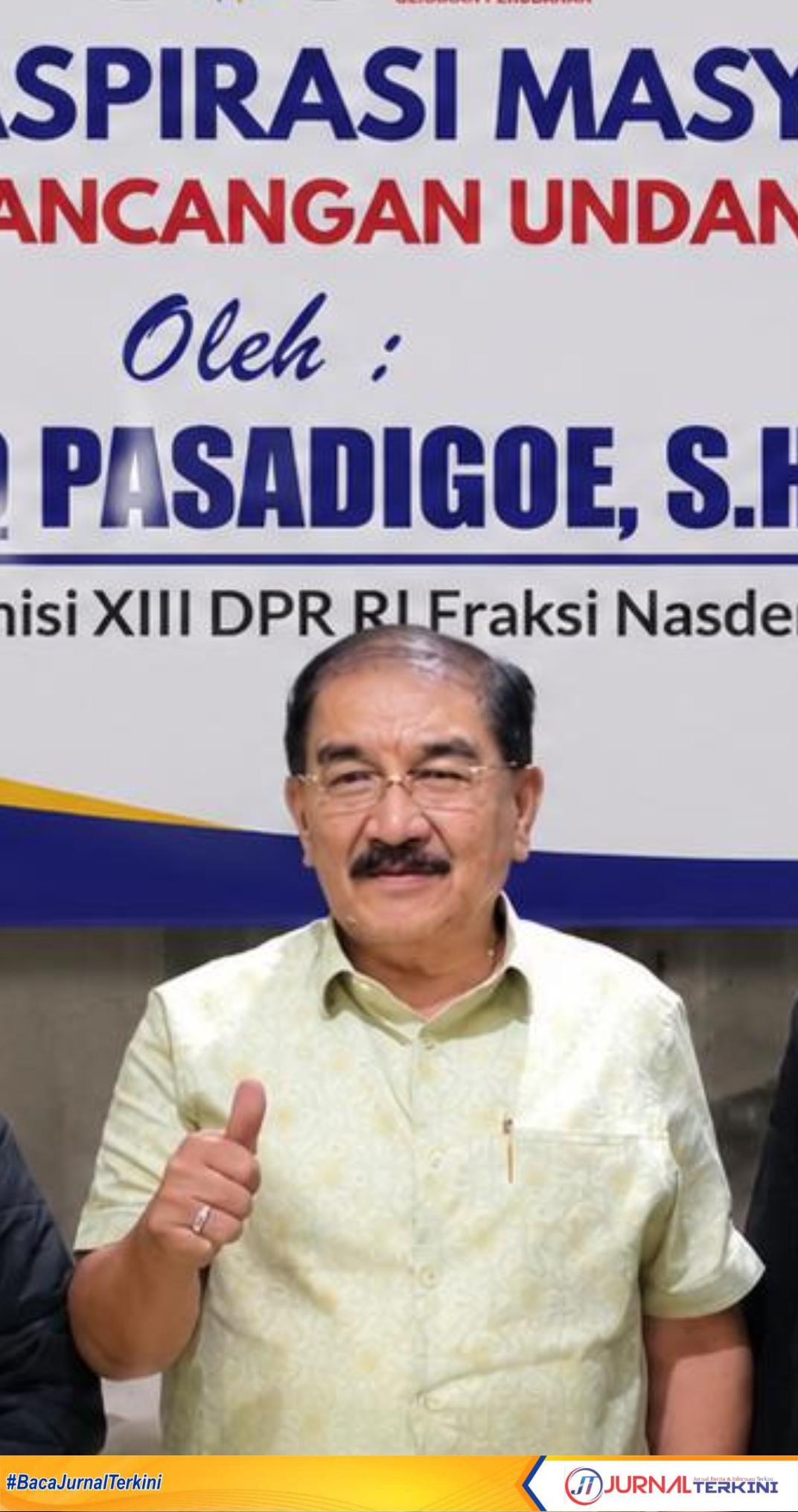 Anggota DPR RI, M Shadiq Pasadigoe. (Foto Istimewa).