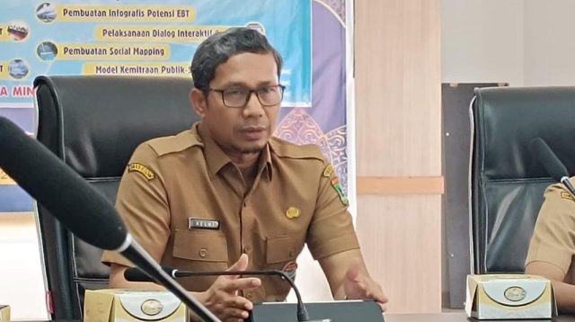 Kepala Dinas ESDM Sumbar, Helmi Heriyanto. (Foto Adpim Sumbar).