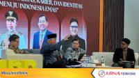 Gubernur Sumbar, Mahyeldi Ansharullah saat menjadi narasumber pada Seminar Nasional di ITB. (Foto Adpim Sumbar).