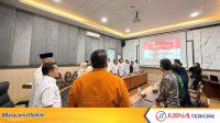 Penandatanganan MoU BPS Kab Solok dengan STAI Solok Nan Indah dan STIE El Hakim Solok. (Foto Kominfo Kab Solok).
