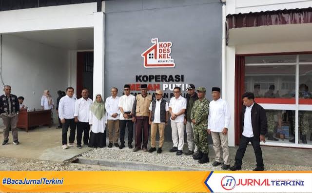 Wakil Bupati Solok Hadiri Peresmian 1.061 Gerai Koperasi Desa Merah Putih Secara Virtual. (Foto Kominfo Kab Solok).