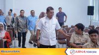 Bupati Solok Buka Rakor Program Makan Bergizi Gratis. (Foto Kominfo Kab Solok).