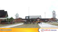 Penari sedang melakukan latihan untuk pembukaan POPDA X Kepri di Karimun dan PHRI Karimun mendukung kegiatan tersebut.FOTO:RUSDI