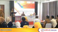WhatsApp Image 2026-06-30 at 2.33.20 PM Bupati Karimun Iskandarsyah saat membuka sosialisasi program subsidi bunga KURDA yang disalurkan oleh BPR Tuah Karimun dengan kuota Rp2,5 miliar yang dihadiri Direktur BPR Tuah Karimun Siska Naritasari.FOTO: ISTIMEWA
