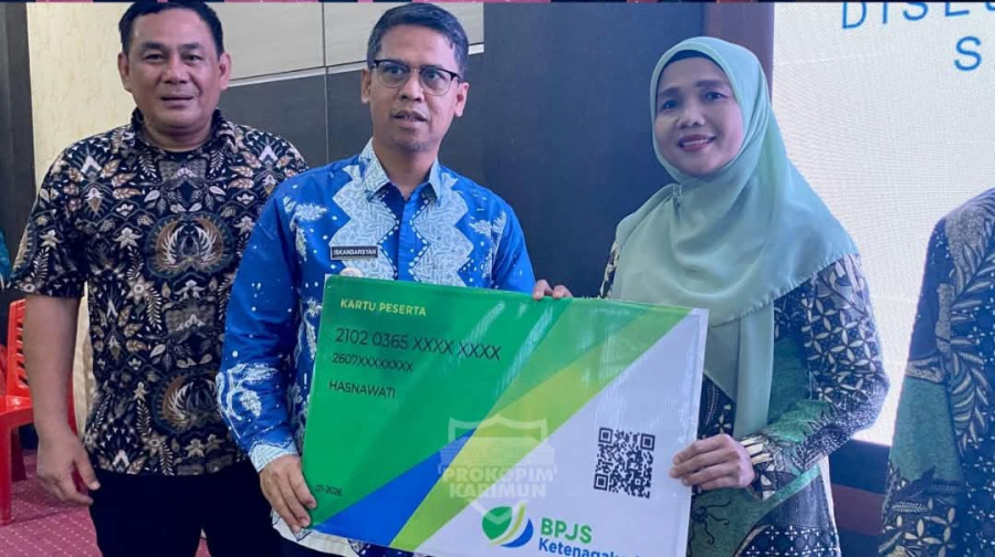 Kartu kepesertaan BPJS Ketenagakerjaan guru agama di Karimun