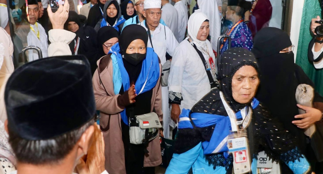 Jemaah Haji kota Batam tiba di Tanah Air