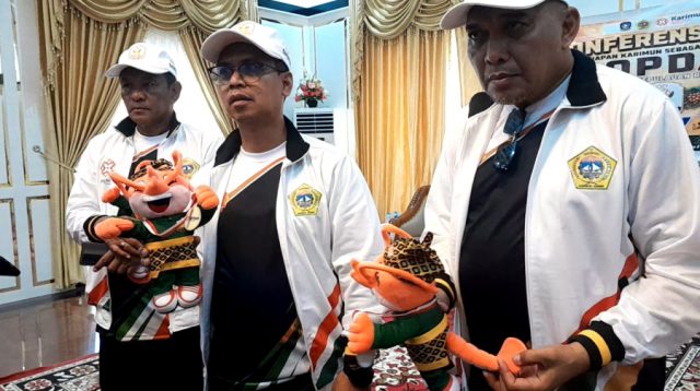 Wak Udang, maskot Pekan Olahraga Pelajar Daerah (Popda) X tingkat Provinsi Kepri.