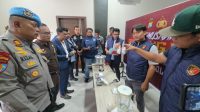 pemusnahan-narkoba-Polres-Karimun Pemusnahan sabu, ekstasi hingga likuid vape mengandung etomidate oleh Polres Karimun