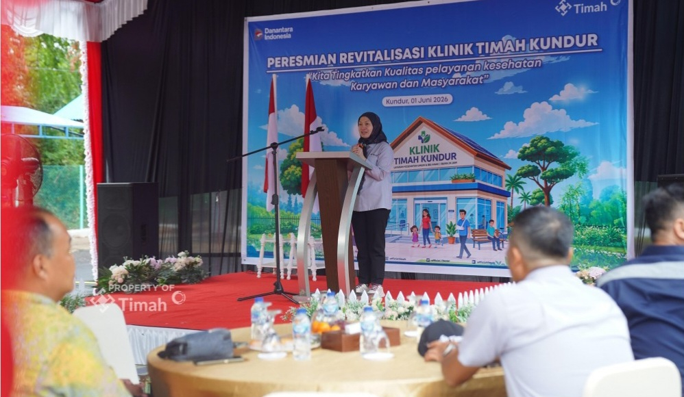 Peresmian klinik timah Kundur Karimun