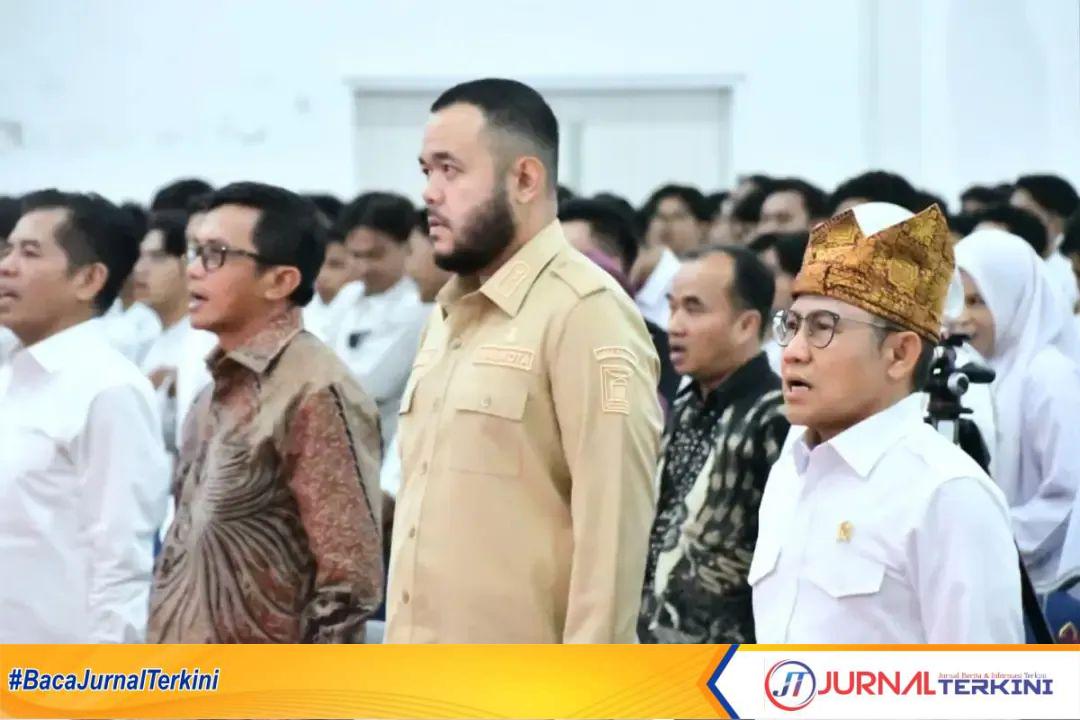 Kegiatan pelepasan 2.530 mahasiswa KKN UIN Imam Bonjol Padang. (Foto: Prokopim Padang)