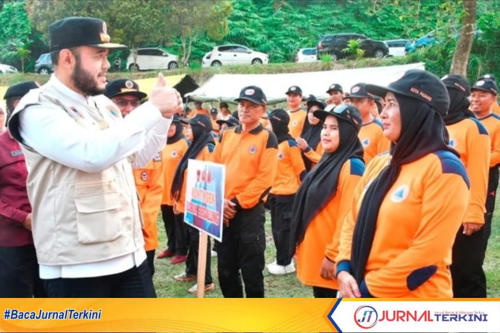 Wako Padang, Fadly Amran saat membuka Jambore KSB Kota Padang 2026. (Foto Prokopim Padang).