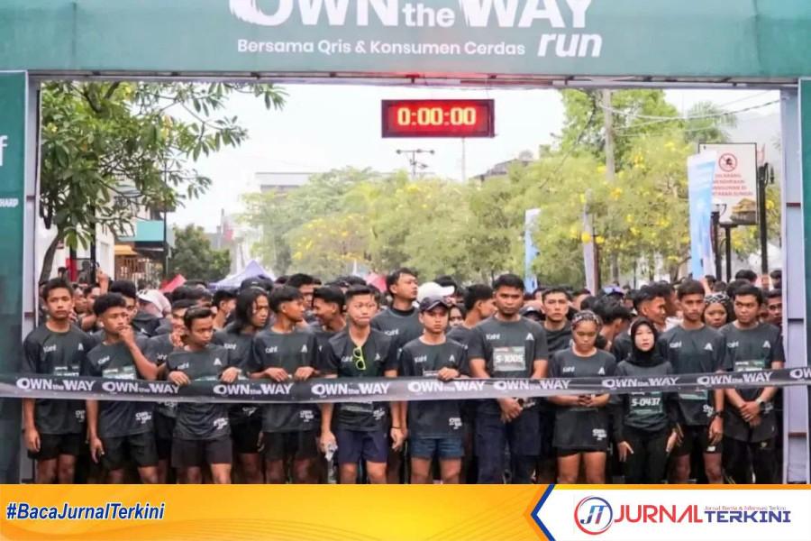 Acara Kahf Own The Way Run 2026 di Kota Padang (Foto. Prokopim Padang)