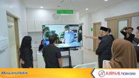 Gubernur Sumbar, Mahyeldi Ansharullah saat meninjau Gedung Baru RSU Bunda Padang. (Foto Adpim Sumbar).