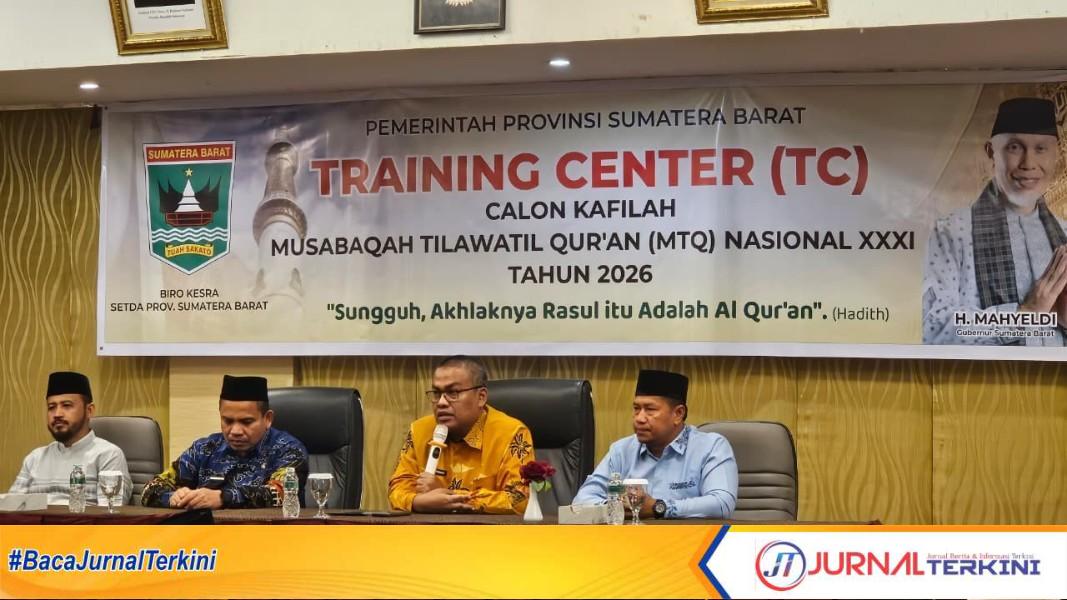 Training Center (TC) calon kafilah di Hotel Pangeran City (Foto. Adpim Sumbar)