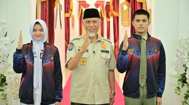Dua Pelajar Sumbar Resmi Jadi Paskibraka Nasional 2026 (Foto. Adpim Sumbar)