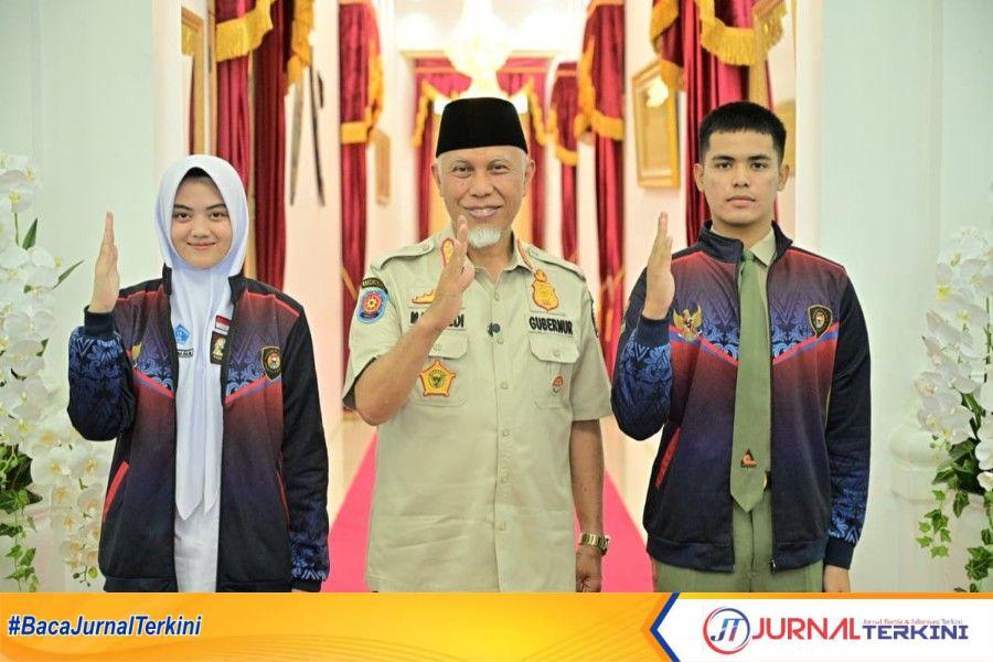 Dua Pelajar Sumbar Resmi Jadi Paskibraka Nasional 2026 (Foto. Adpim Sumbar)