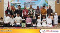 Ket Foto: diwakili Asisten II Sekretariat Daerah Kabupaten Inhil, Dwi Budiyanto, menghadiri peringatan Milad ke-V #Gelibu_Indahnyasatuhati