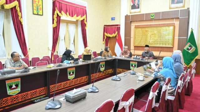 Kegiatan Audensi FMIPA Universitas Andalas Padang dengan Gubernur Sumbar. (Foto Adpim Sumbar).