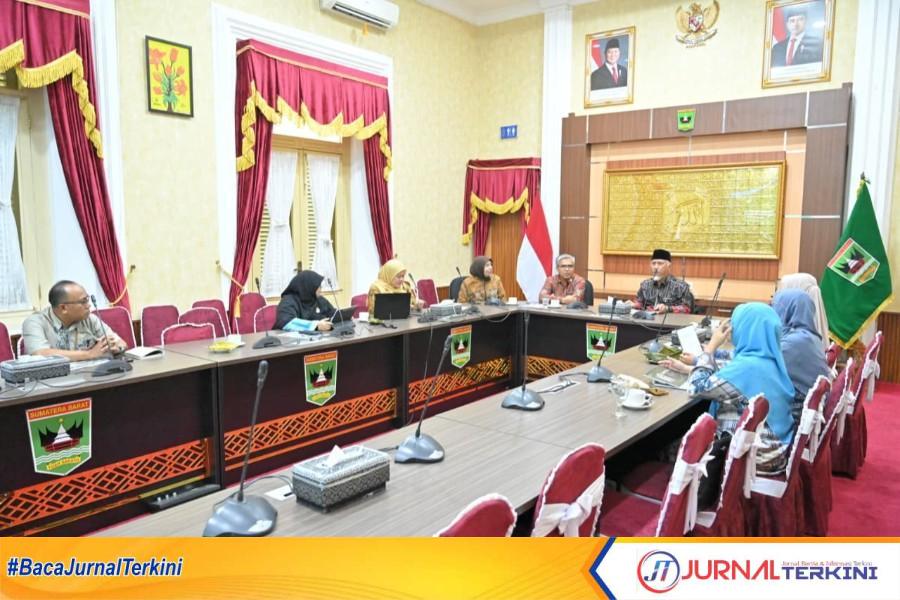 Kegiatan Audensi FMIPA Universitas Andalas Padang dengan Gubernur Sumbar. (Foto Adpim Sumbar).
