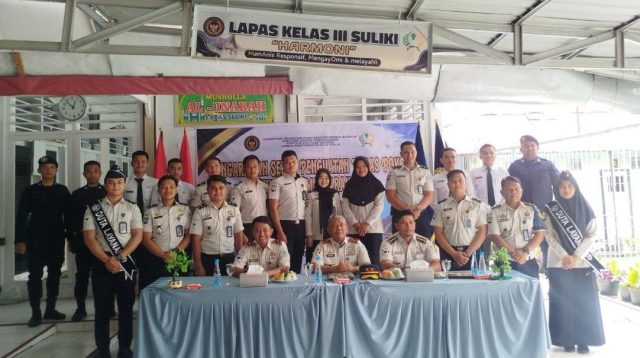 Kegiatan Bintorwasdal di Lapas Kelas III Suliki (Dok. Humas LP Suliki)