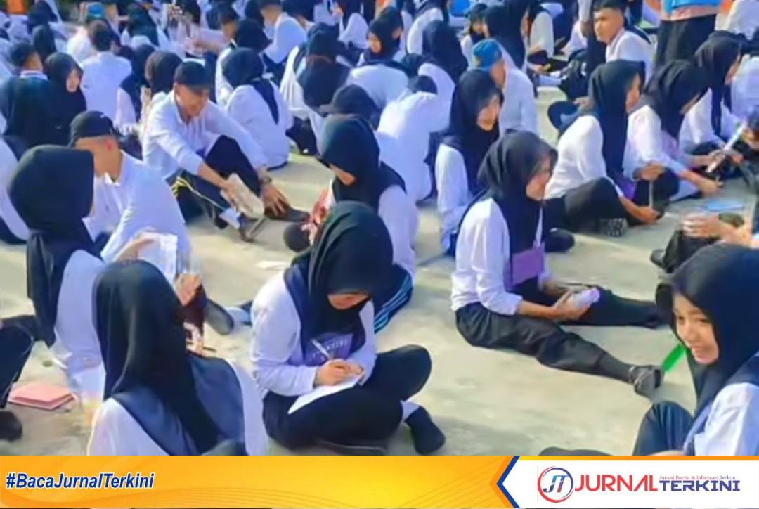 Kegiatan MPLS di SMKN 1 Padang Panjang. (Foto. Istimewa)