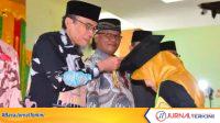 Kegiatan Khatam Al-Qur’an dan Wisuda Tartil ke-18 di Mesjid Nurul Iman, Kota Padang (Foto. Prokopim Padang)