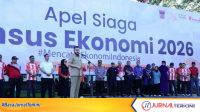 Apel Siaga Sensus Ekonomi 2026 di kota Padang. (Foto Prokopim Padang)