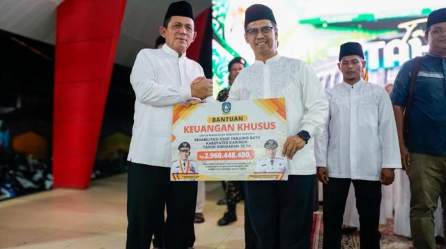 Bantuan Keuangan RSUD Kundur dari gubernur Kepri